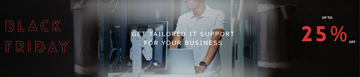 Black Friday 2025 - 20% OFF IT Support SLA Plans at Elijah IT - Managed IT Services Discount